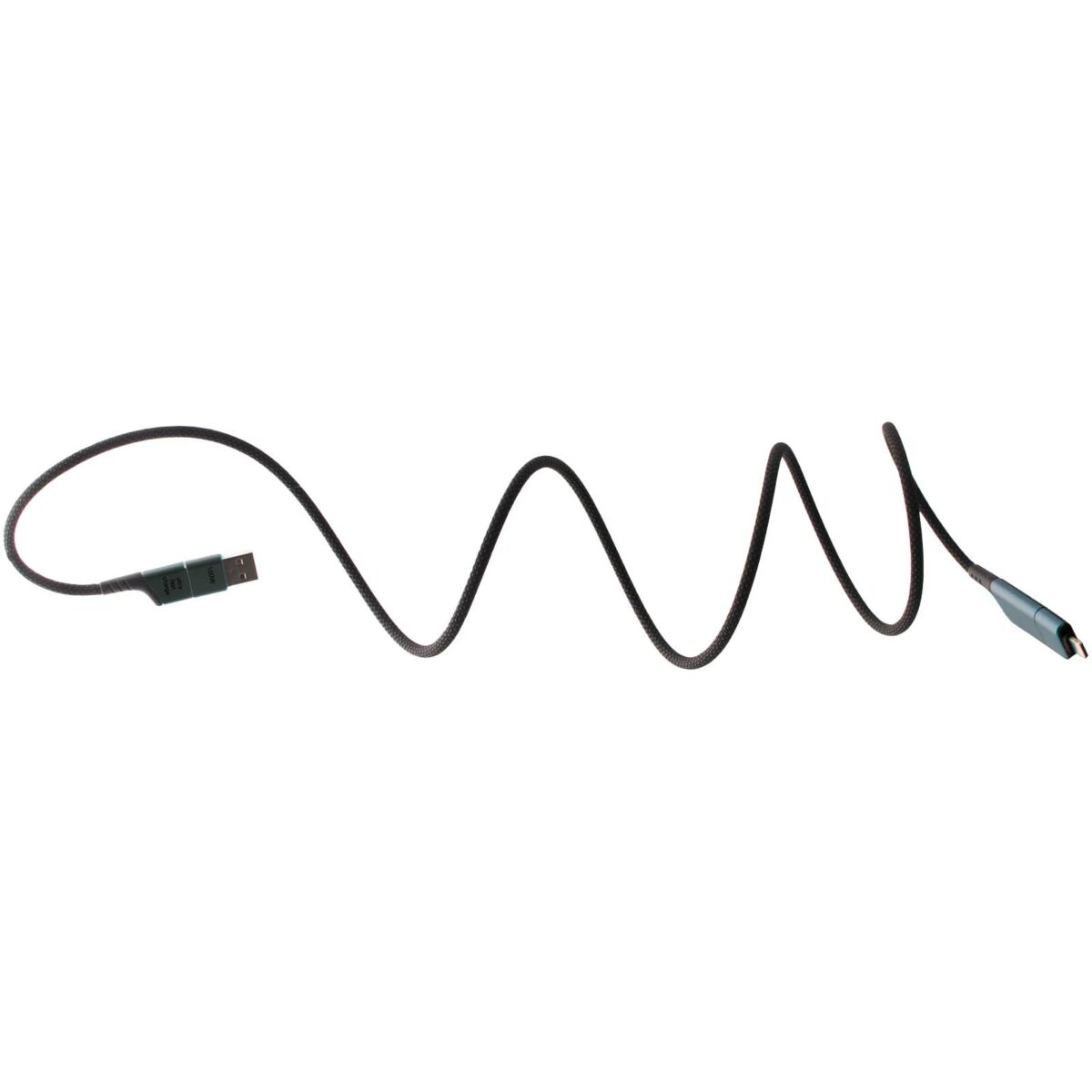 SCX.design C52 100W 4-in-1 rPET magnetic ultra fast charging cable – Gun metal extra view
