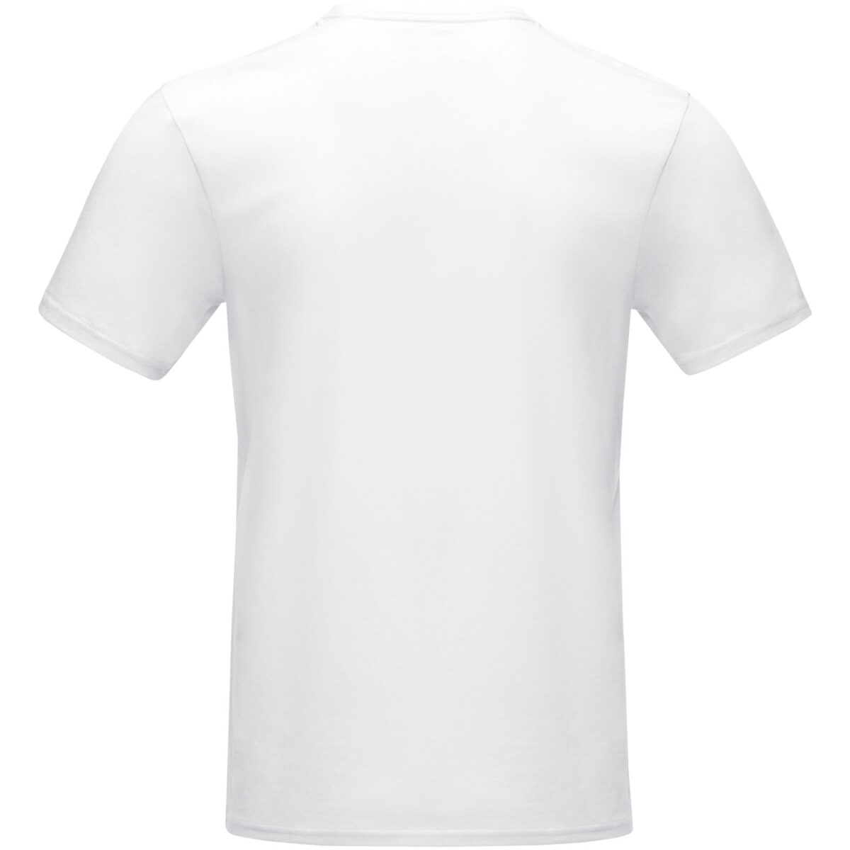 Azurite short sleeve men’s organic t-shirt – White back view