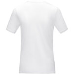 Azurite short sleeve women’s organic t-shirt – White back view