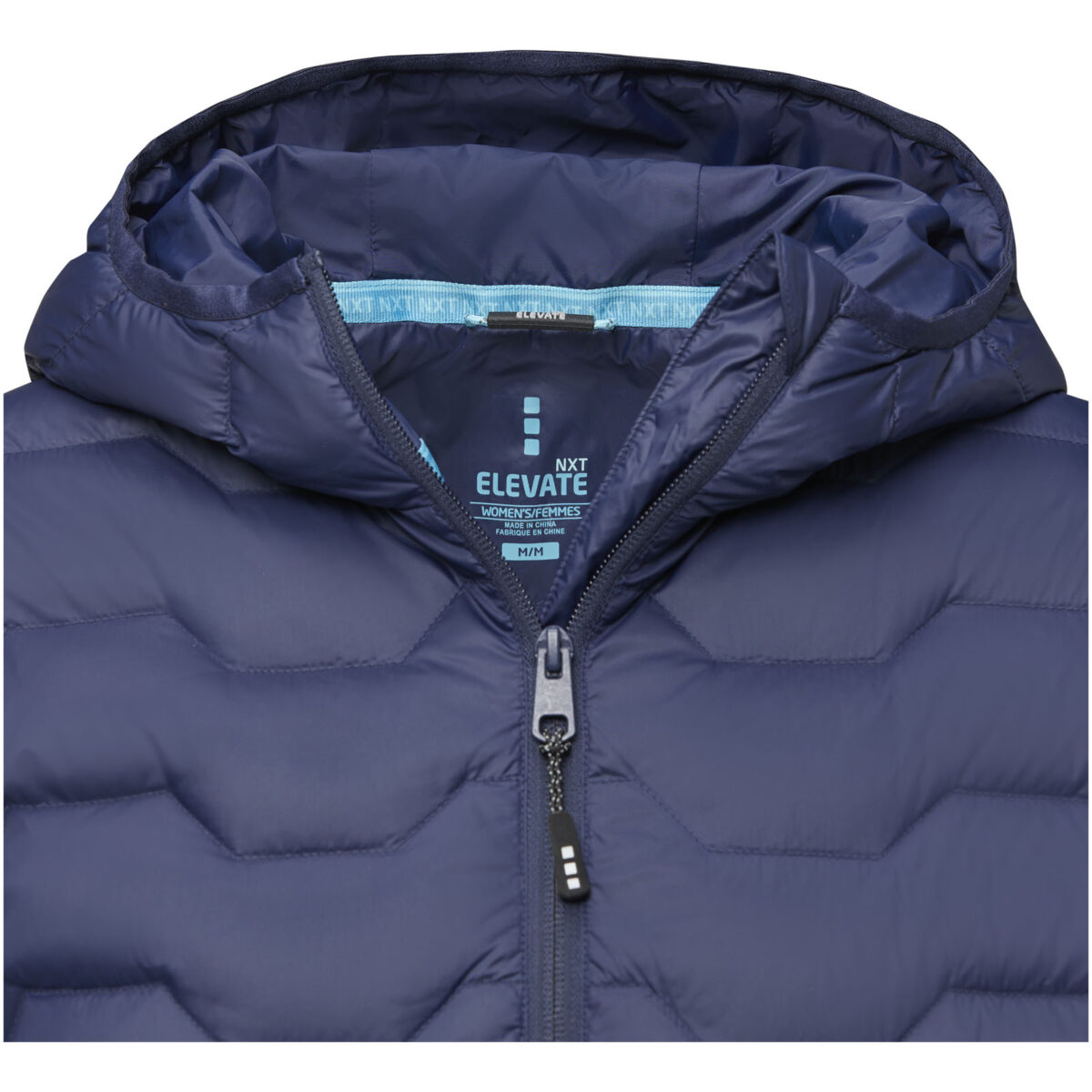Petalite women's GRS recycled insulated down jacket – Navy extra view