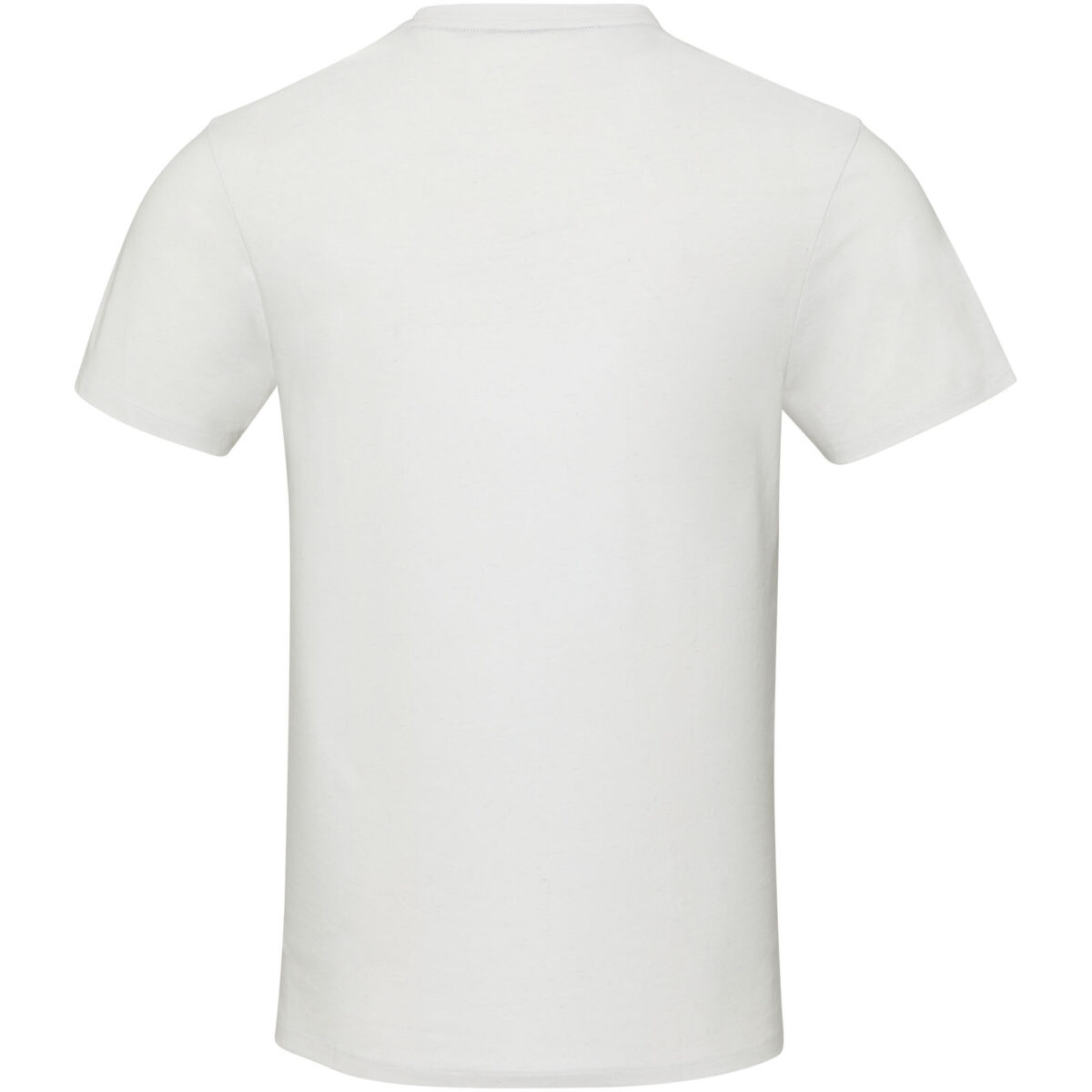 Avalite short sleeve unisex Aware™ recycled t-shirt – White back view