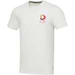 Avalite short sleeve unisex Aware™ recycled t-shirt – White with logo
