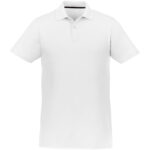 Helios short sleeve men's polo – White front view