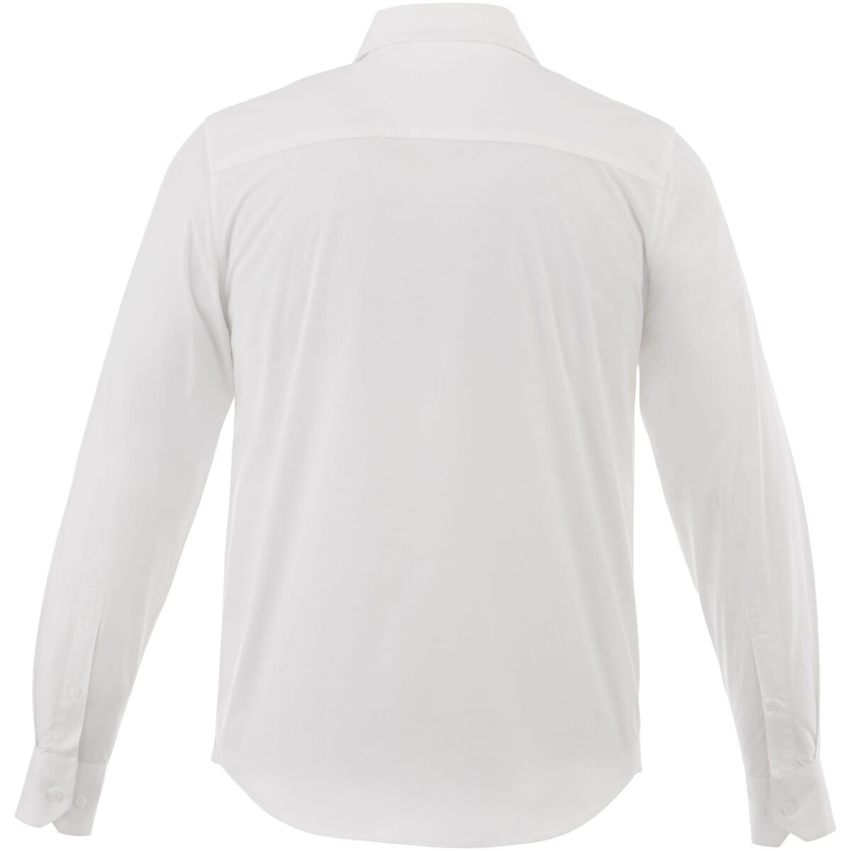 Hamell long sleeve men's shirt – White back view