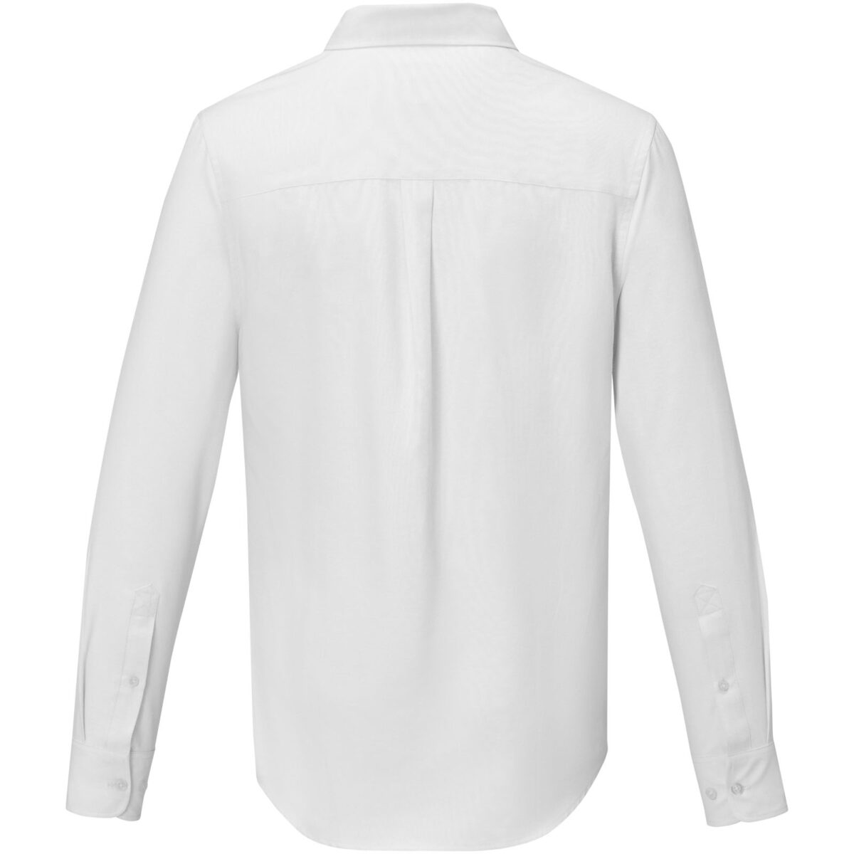 Pollux long sleeve men's shirt – White back view