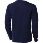Surrey unisex crewneck sweater – Navy back view