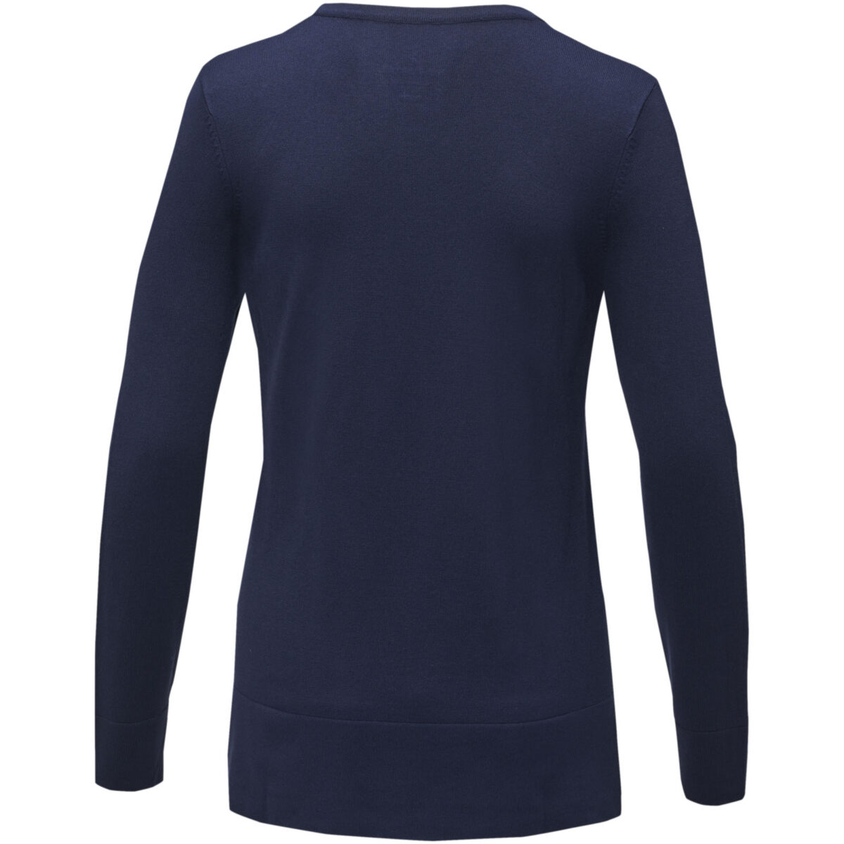Stanton women's v-neck pullover – Navy back view