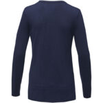 Stanton women's v-neck pullover – Navy back view
