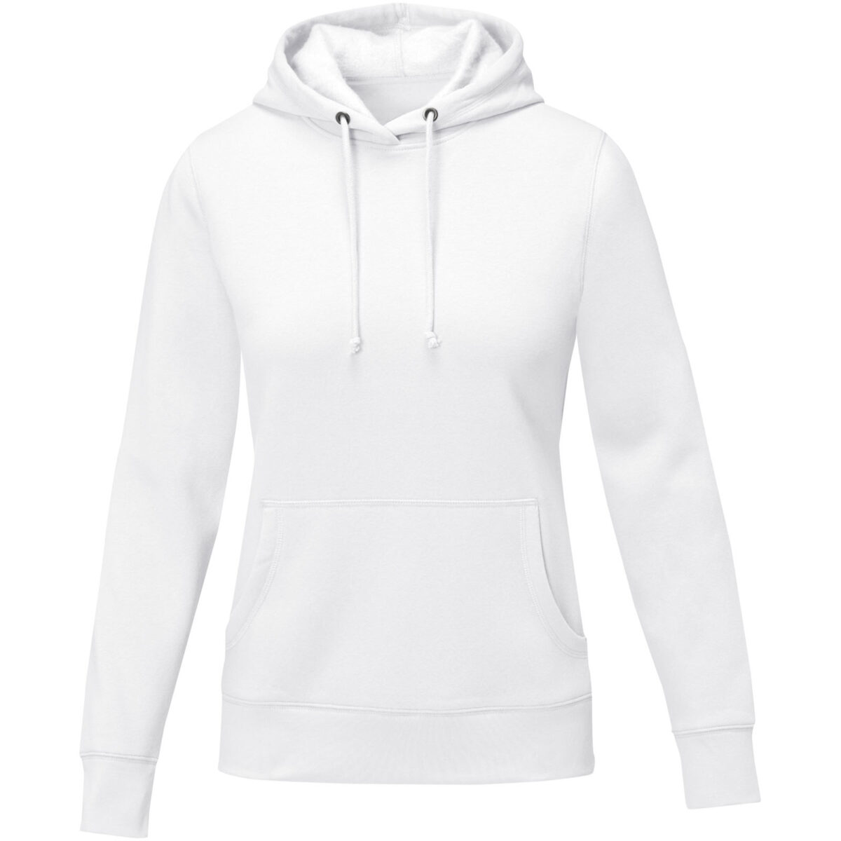 Charon women’s hoodie – White front view