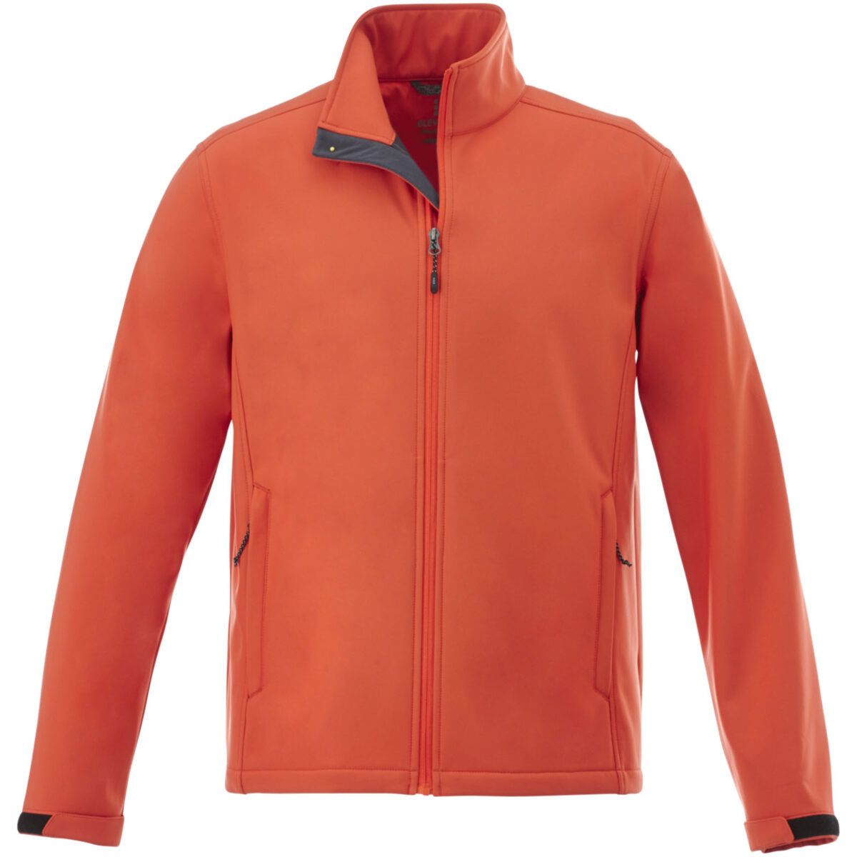Maxson men's softshell jacket – Orange front view