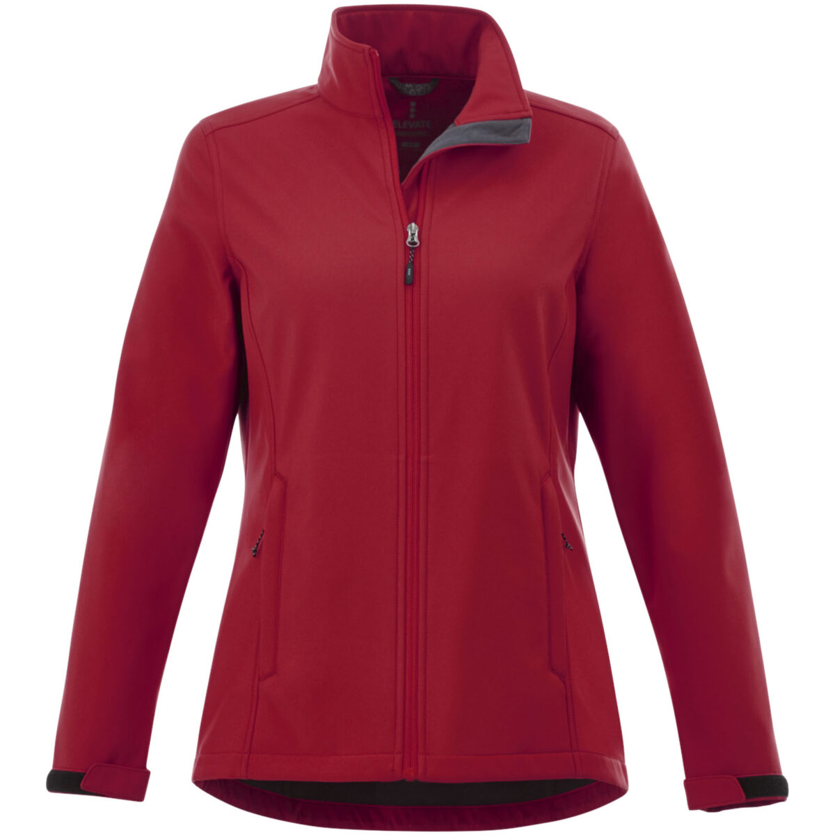 Maxson women's softshell jacket – Red front view