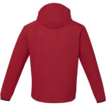 Dinlas men's lightweight jacket – Red back view