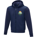 Darnell men's hybrid jacket – Navy with logo