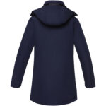 Hardy women's insulated parka – Navy back view
