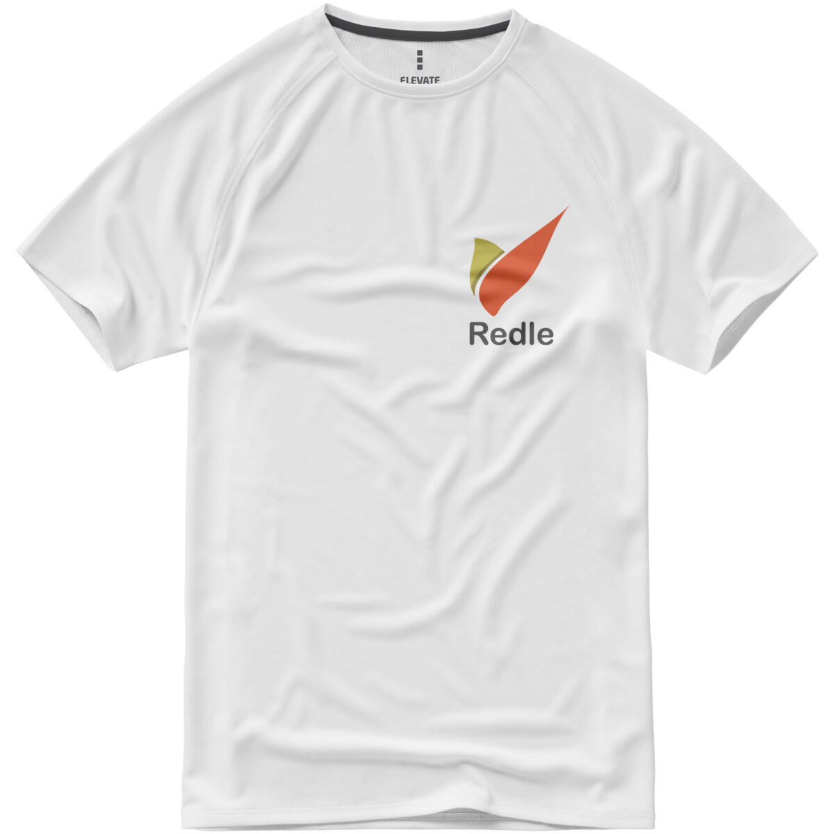 Niagara short sleeve men's cool fit t-shirt – White with logo