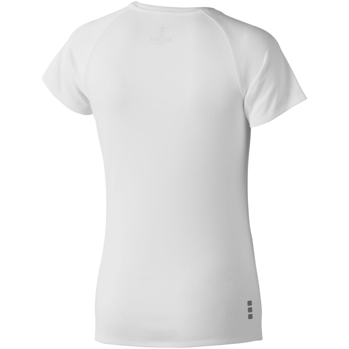 Niagara short sleeve women's cool fit t-shirt – White back view