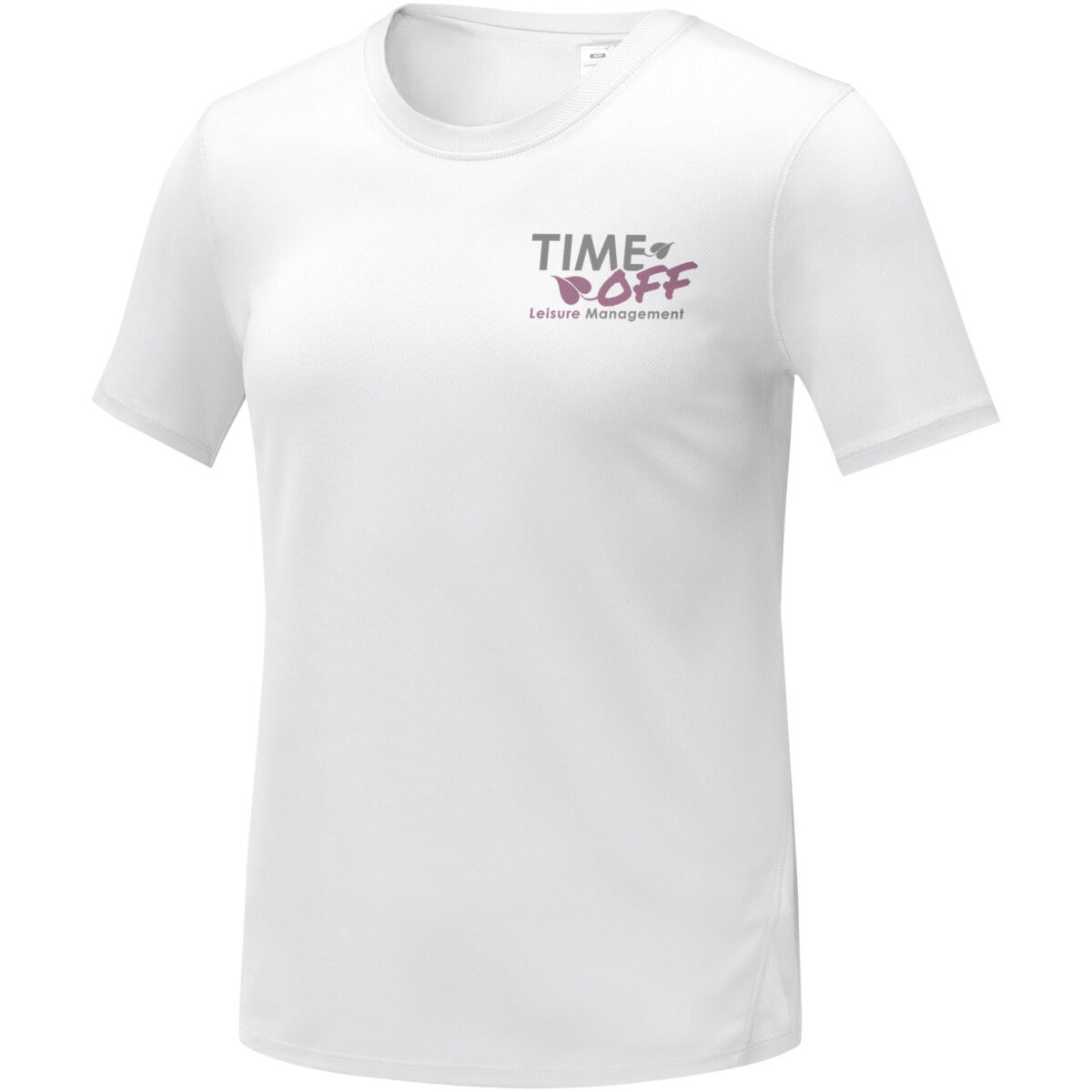 Kratos short sleeve women's cool fit t-shirt – White with logo