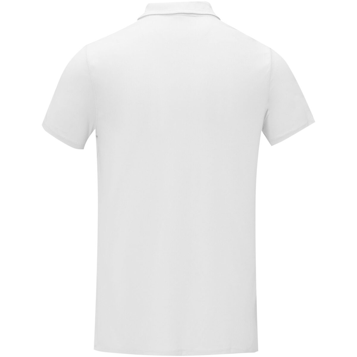 Deimos short sleeve men's cool fit polo – White back view