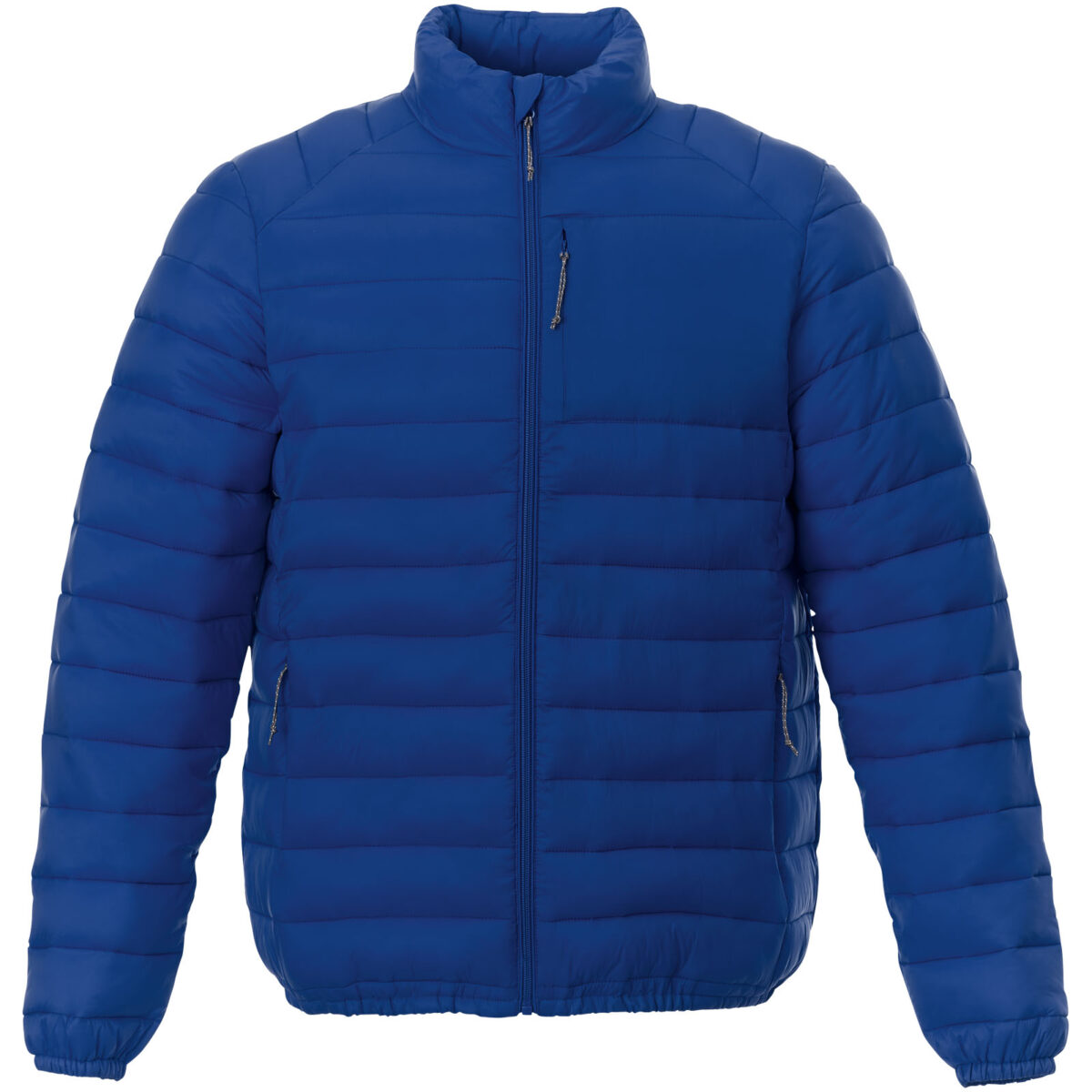 Athenas men's insulated jacket – Blue front view