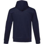 Nubia men's performance full zip knit jacket – Navy back view