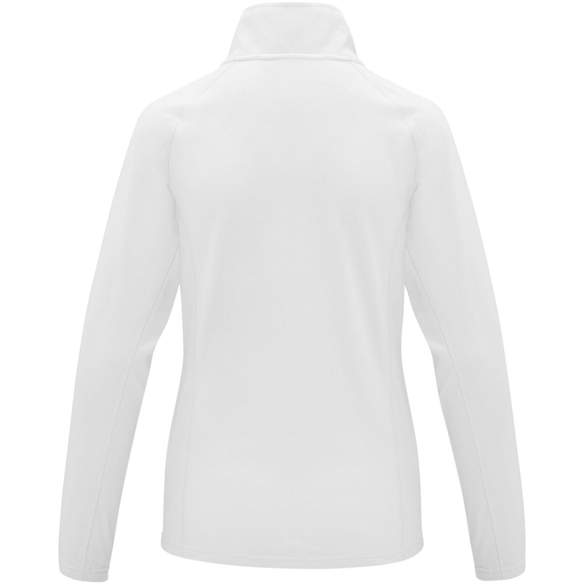 Zelus women's fleece jacket – White back view