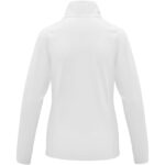 Zelus women's fleece jacket – White back view