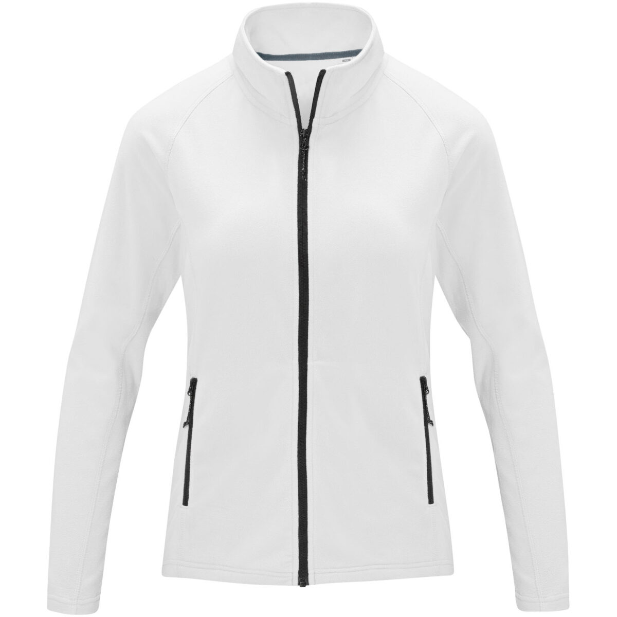 Zelus women's fleece jacket – White front view