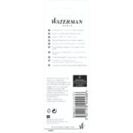 Waterman ballpoint pen refill (black ink) – Silver back view