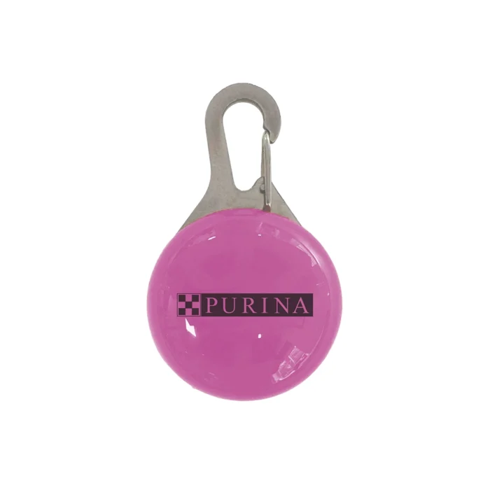 Custom LED Dog Collar Light - Pink