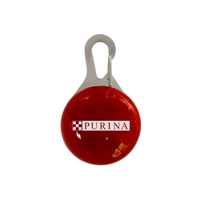 Custom LED Dog Collar Light - Red