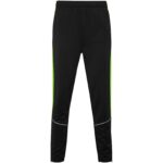 Evans kids tracksuit – Solid black front view