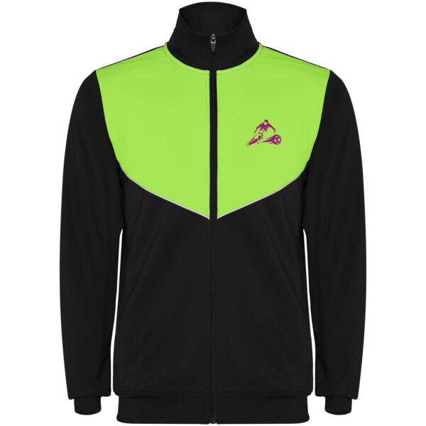 Evans kids tracksuit – Solid black with logo