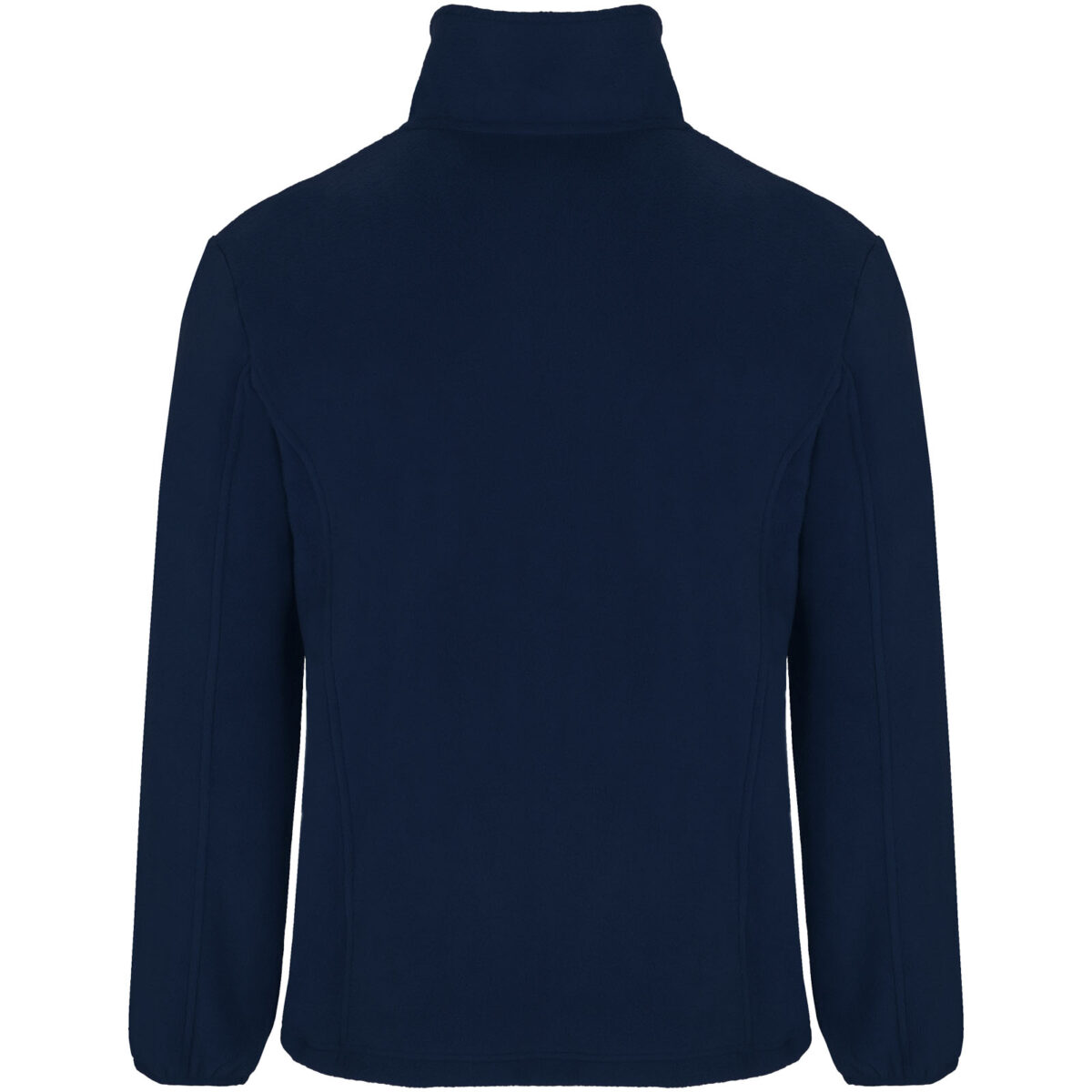 Artic kids full zip fleece jacket – Navy Blue back view