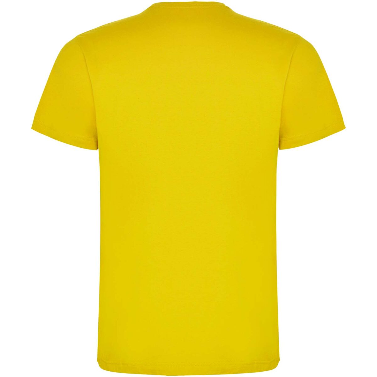 Dogo Premium short sleeve kids t-shirt – Yellow back view