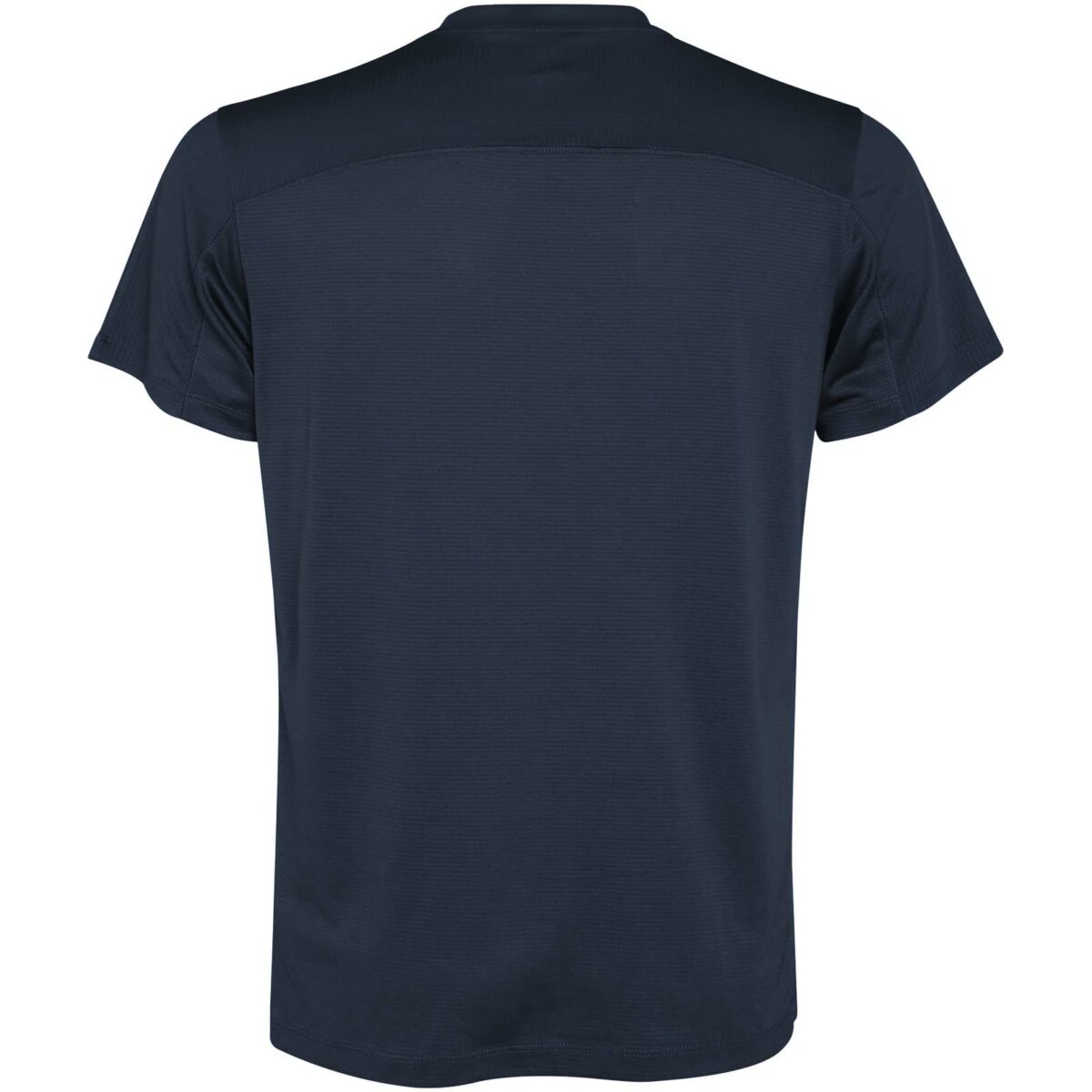 Slam short sleeve men's sports t-shirt – Navy Blue back view