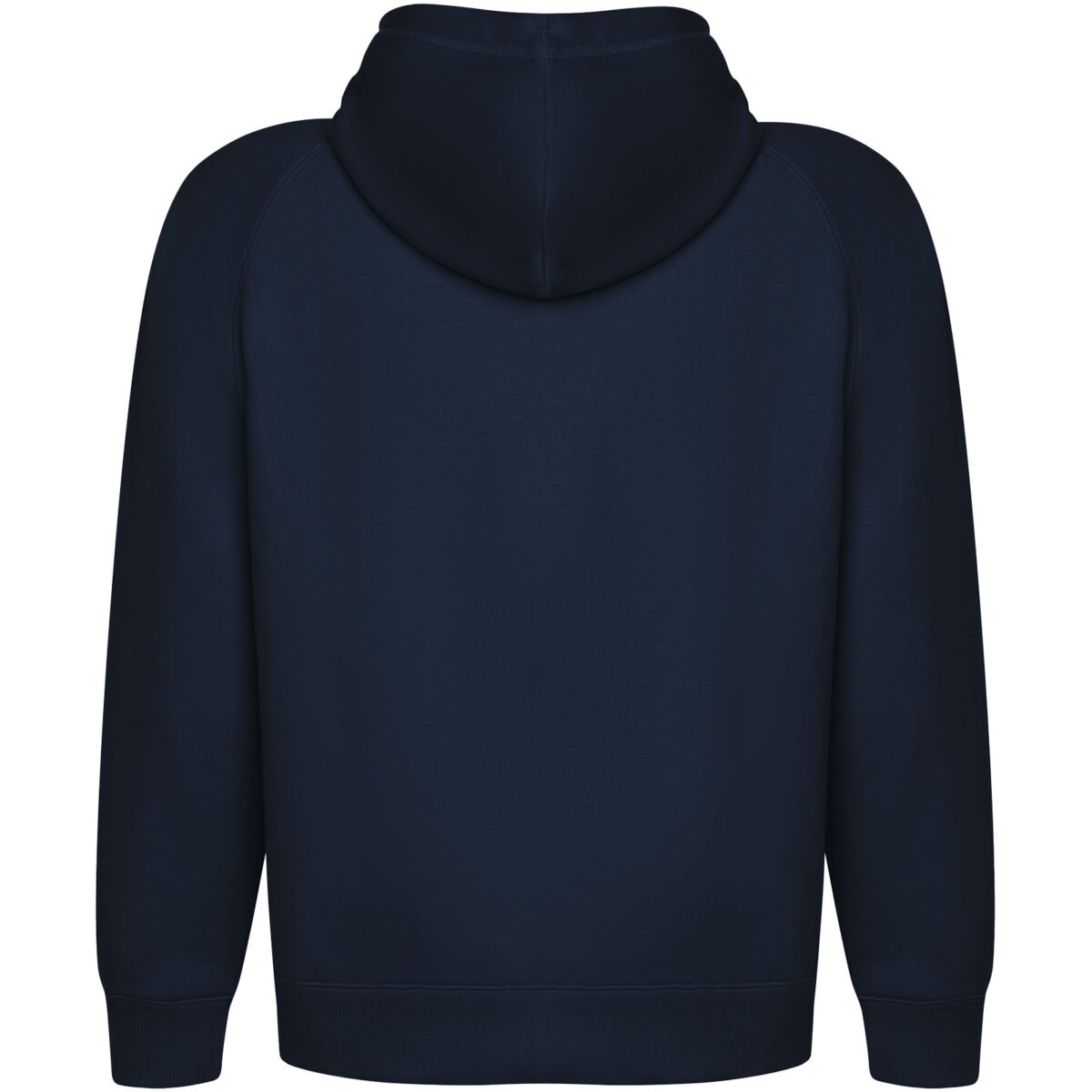 Vinson organic cotton unisex hoodie – Navy Blue back view