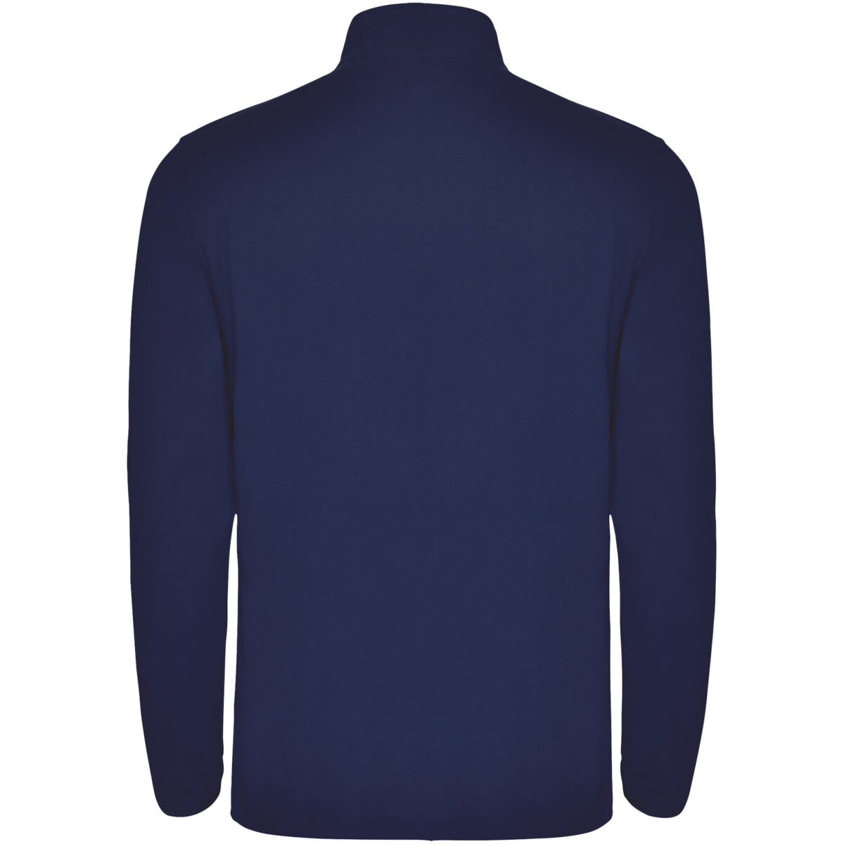 Himalaya men's quarter zip fleece jacket – Navy Blue back view