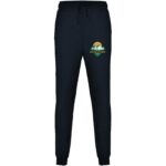 Adelpho men's trousers – Navy Blue with logo