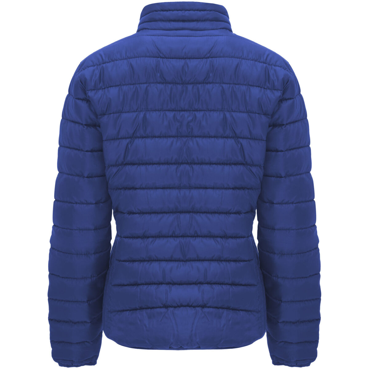 Finland women's insulated jacket – Electric Blue back view