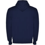 Montblanc unisex full zip hoodie – Navy Blue back view