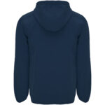 Siberia unisex softshell jacket – Navy Blue back view