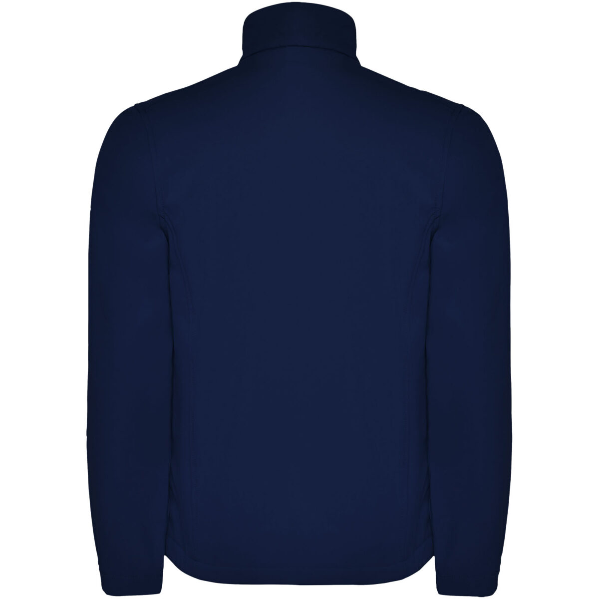 Antartida men's softshell jacket – Navy Blue back view