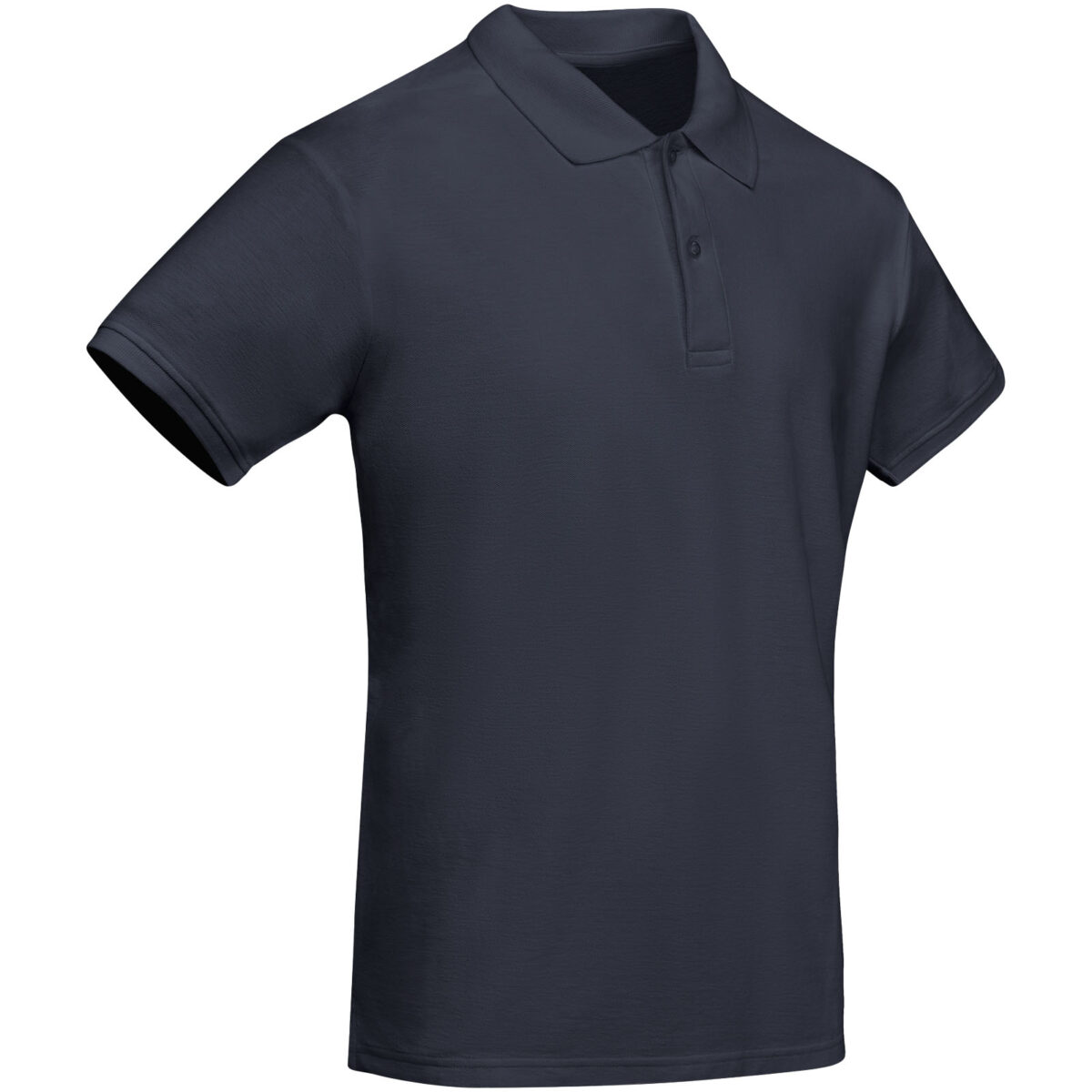 Prince organic cotton short sleeve men's polo – Navy Blue extra view