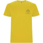 Stafford short sleeve men's t-shirt – Yellow with logo