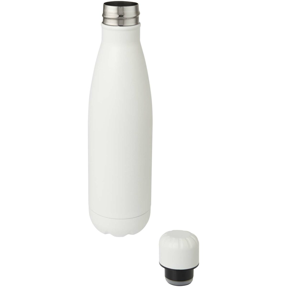 Cove 500 ml vacuum insulated stainless steel bottle – White extra view
