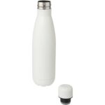 Cove 500 ml vacuum insulated stainless steel bottle – White extra view