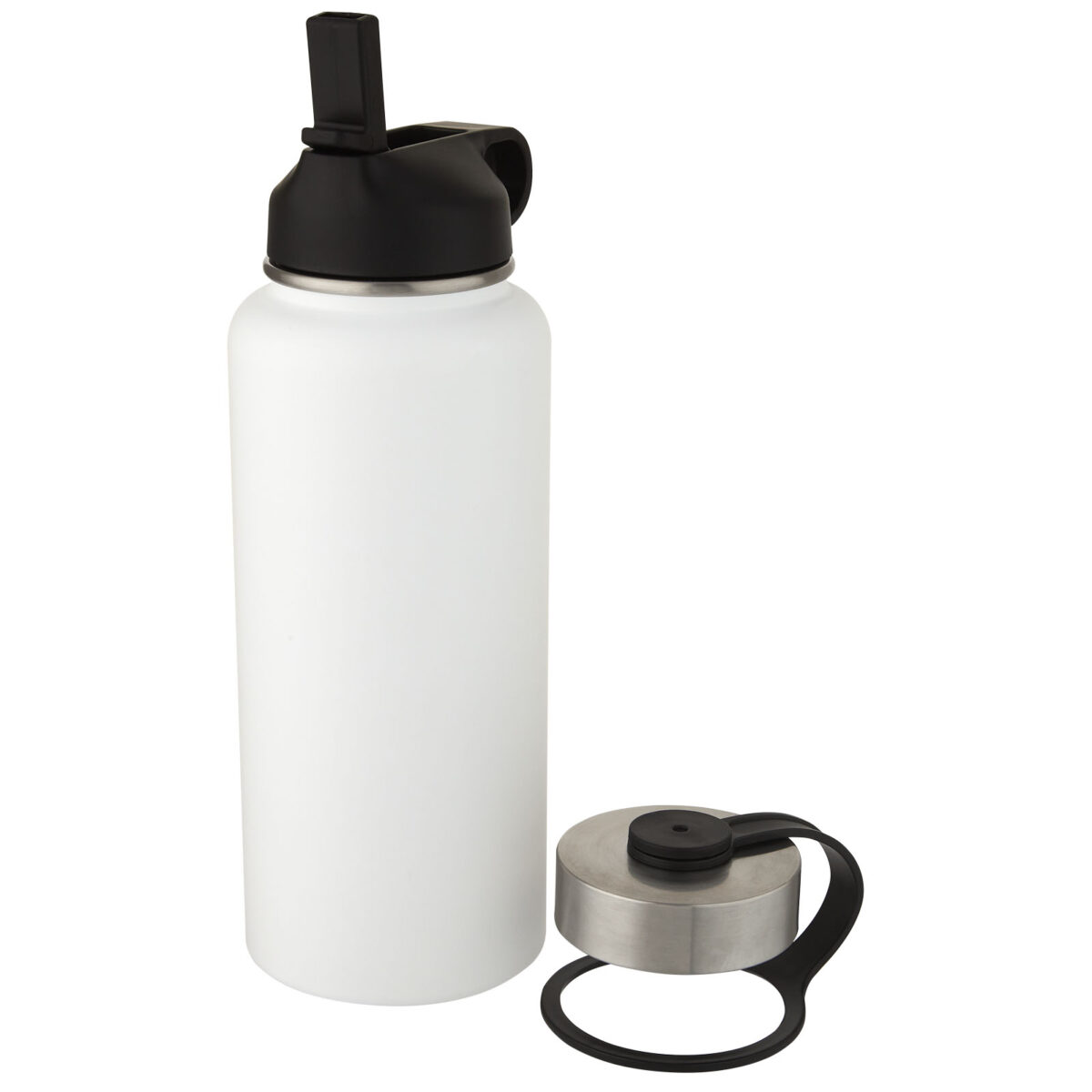 Supra 1 L copper vacuum insulated sport bottle with 2 lids – White extra view