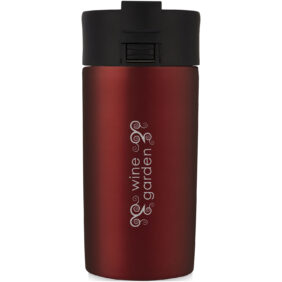 Jetta 330 ml copper vacuum insulated tumbler – Red with logo