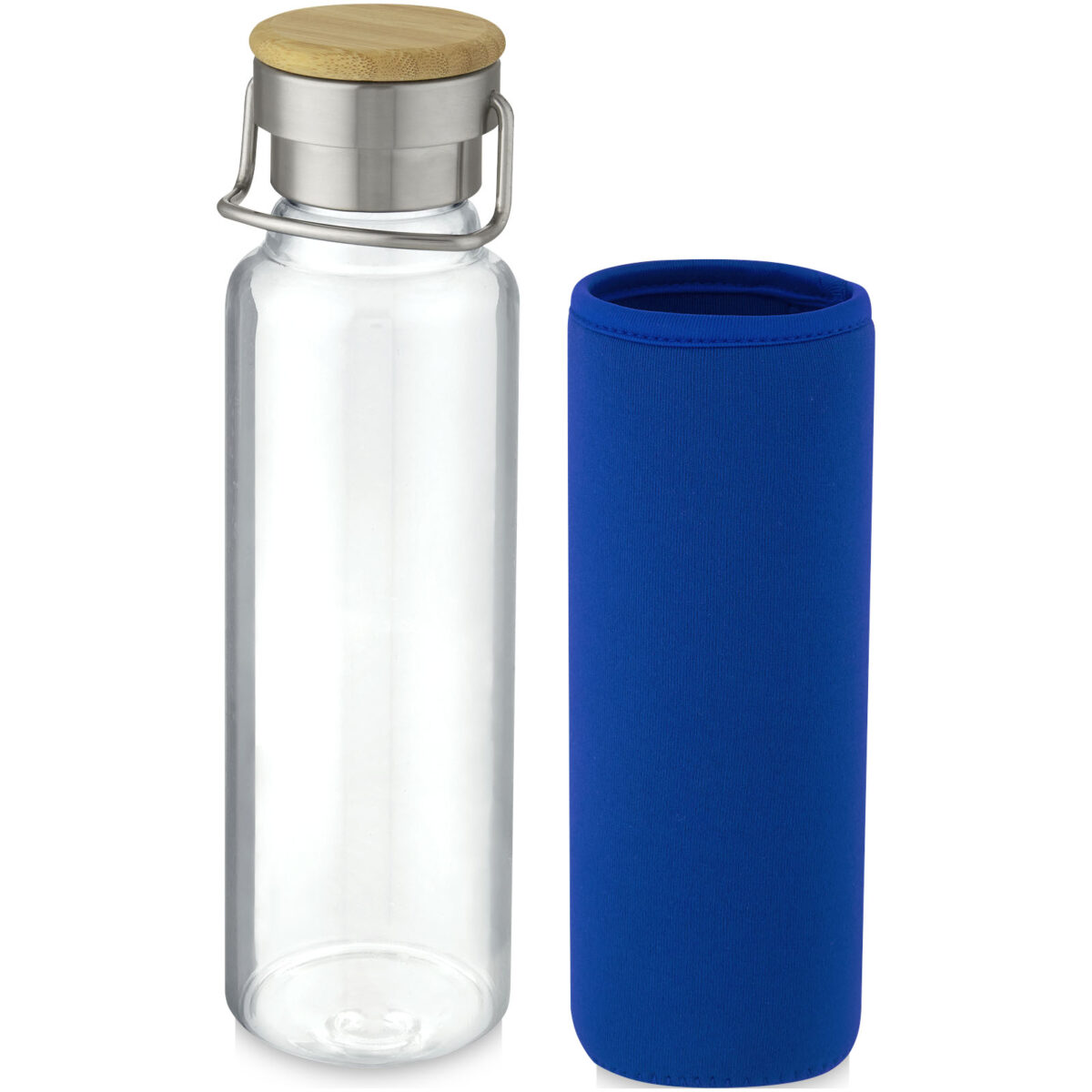 Thor 660 ml glass bottle with neoprene sleeve – Blue extra view