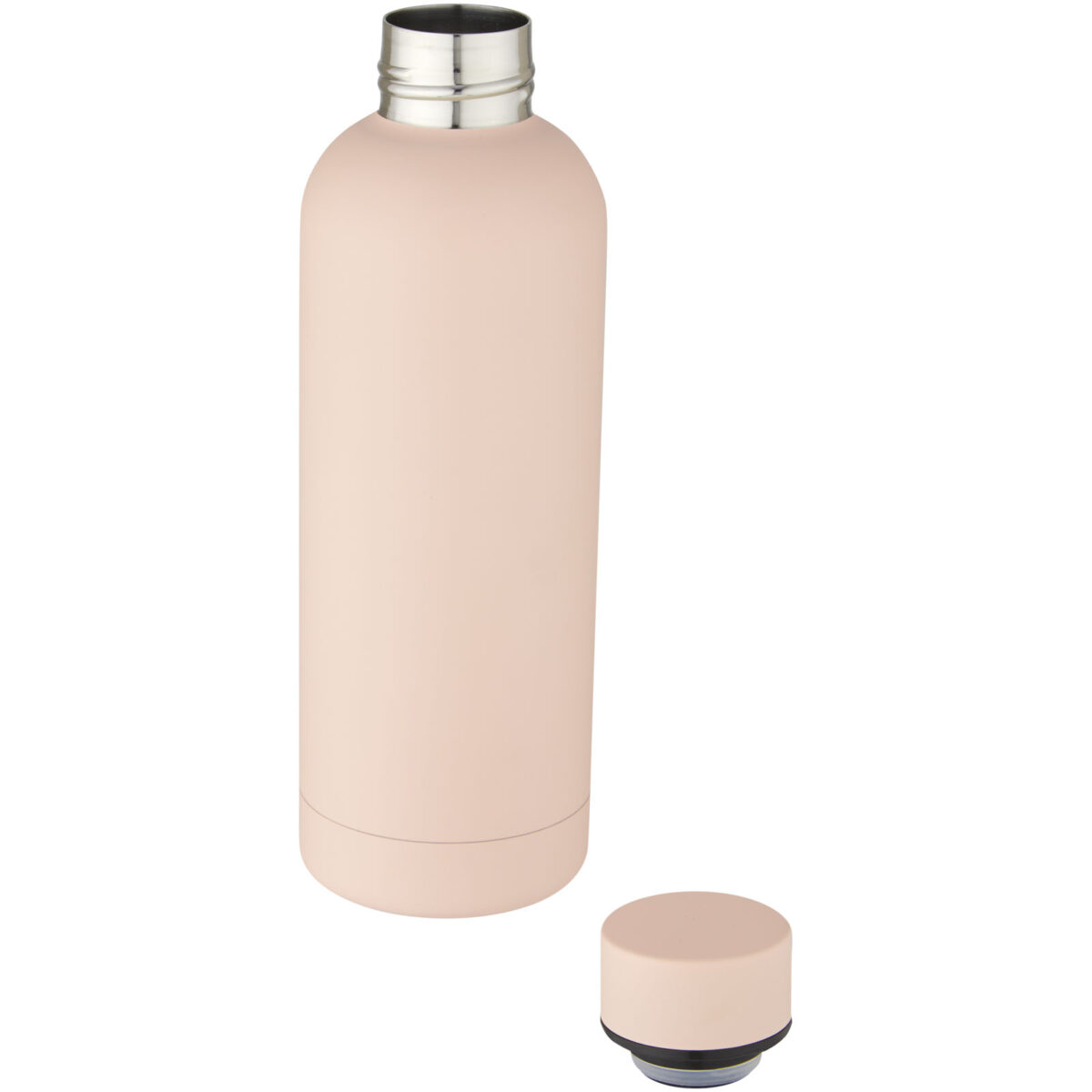 Spring 500 ml copper vacuum insulated bottle – Pale blush pink extra view